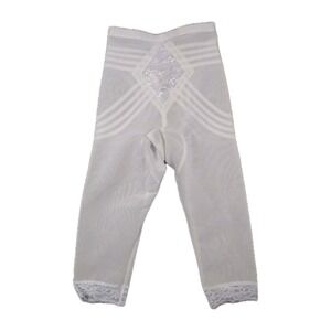 Vintage Rago New York 6269 Shapewear Hi-Waist Shaping Girdle SM 26 White